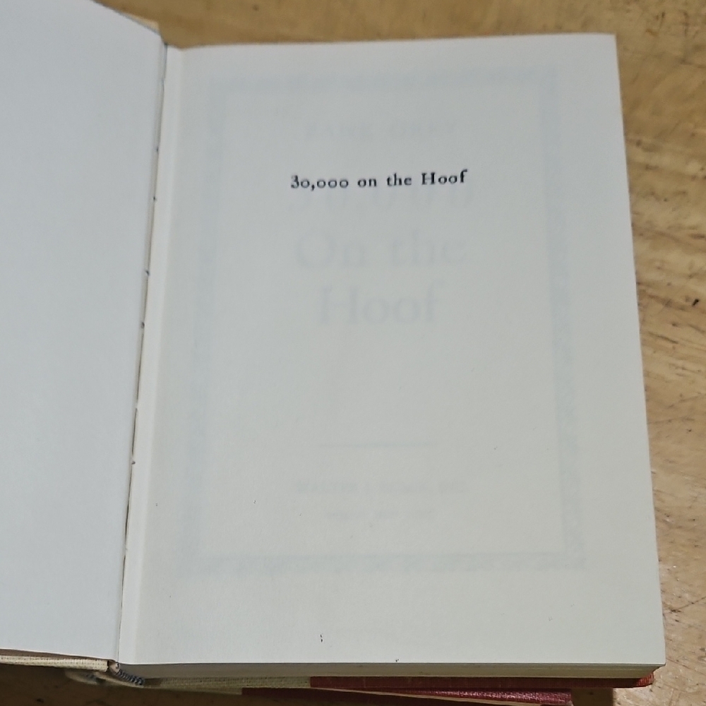 Zane Grey 1940's - 1950's Collection Of 9 Books. - Picture 4 of 14